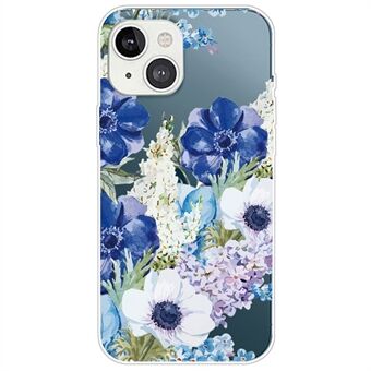 Anti-scratch Soft TPU Protective Case for iPhone 14 Plus 6.7 inch, IMD Pattern Printed Phone Cover