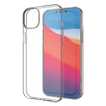 For iPhone 14 Plus 6.7 inch Transparent Super Thin 1.0mm Anti-fingerprint Phone Protective Cover Phone Case