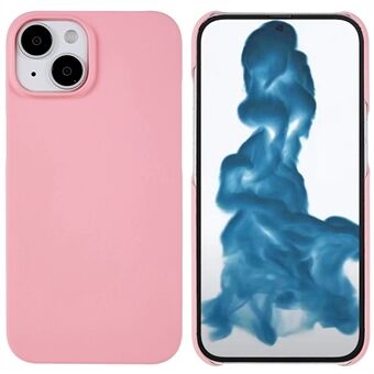 For iPhone 14 Plus 6.7 inch Rubberized Hard PC Case Glossy Surface Shockproof Non-Slip Protective Cover