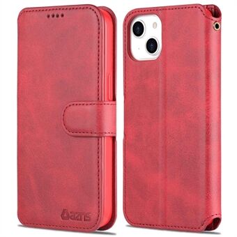 AZNS PU Leather Case for iPhone 14 Plus 6.7 inch, Stand Wallet Scratch Resistant Magnetic Flip Folio Phone Cover