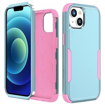 For iPhone 14 Plus Commuter Series 3-in-1 TPU + PC Phone Drop-proof Case Anti-scratch Back Cover