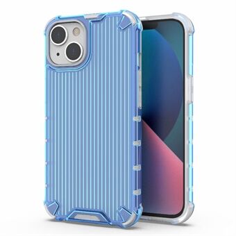 PC+TPU Hybrid Phone Case for iPhone 14 Plus Scratch-Proof Slim Shell Anti-Fall Protective Case