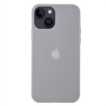 For iPhone 14 Plus Matte Surface Soft TPU Phone Back Cover Anti-drop Anti-fingerprint Case