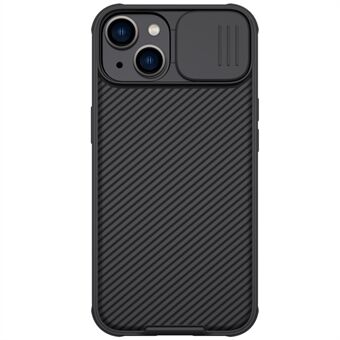 NILLKIN CamShield Pro Series Magnetic Case for iPhone 14 Plus Phone Case Hard PC Soft TPU Shockproof Cover Non-Slip Phone Protector with Slide Camera Lens Cover