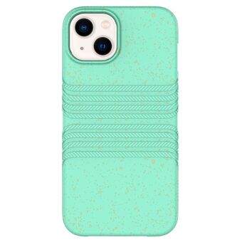 Drop-proof Phone Case For iPhone 14 Plus, Scratch-resistant Fully Biodegradable Wheat Straw + TPU Cell Phone Cover