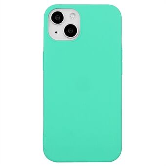 For iPhone 14 Plus Matte Anti-Fingerprint Back Cover Drop Tested Flexible TPU Smooth Protective Phone Case