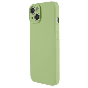 For iPhone 14 Plus Rubberized Anti-Slip Grip Phone Case Soft TPU Fiber Lining Inside Phone Cover