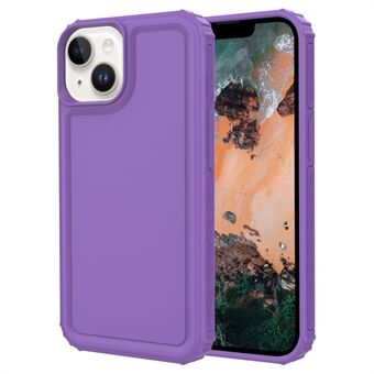 GW29 Soft TPU Phone Case for iPhone 14 Plus , Solid Color Thickened Protection Cover