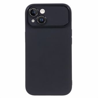 For iPhone 14 Plus Slim-Fit TPU Phone Case Matte Surface Protective Cell Phone Cover (Precise Rear Lens Cutout)