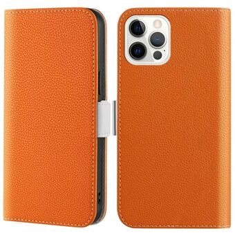 For iPhone 14 Pro Max 6.7 inch Litchi Texture Anti-shock Anti-fall Candy Color Leather Magnetic Stand Shell with Wallet