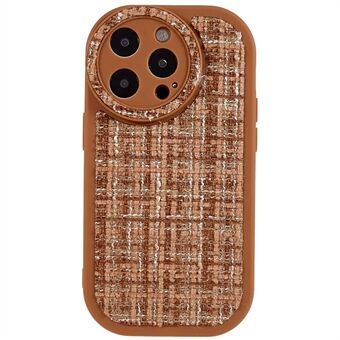 Shockproof Case for iPhone 14 Pro Max TPU PU Leather Canvas Phone Case Anti-Scratch Phone Shell