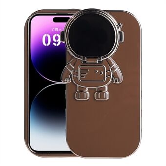 Drop-proof Phone Case Kickstand For iPhone 14 Pro Max , Spaceman Design Phone Case with Camera Lens Cover