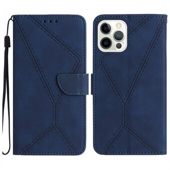 HT05 For iPhone 14 Pro Max Skin-touch Phone Flip Case Magnetic Clasp PU Leather Cover Wallet Shell