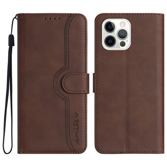 YX003 For iPhone 14 Pro Max PU Leather Wallet Phone Case Folding Stand Imprinted Cover