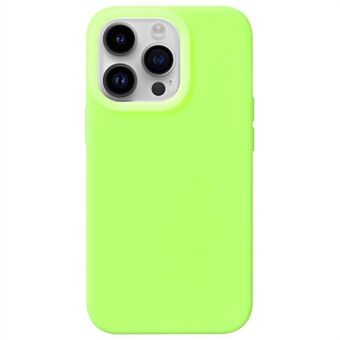 For iPhone 14 Pro Max Anti-drop Cover Jelly Liquid Silicone+PC Phone Case