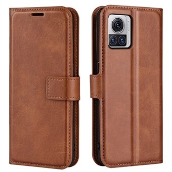 For Motorola Moto X30 Pro 5G / Edge 30 Ultra 5G Textured PU Leather Stand Wallet Case Square Magnetic Clasp Shockproof Phone Cover