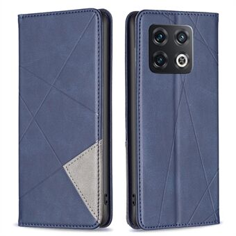 BF Imprinting Pattern Series-1 for OnePlus 10 Pro Magnetic Auto-absorbed Wallet Case Pattern Imprinted Card Slots Holder PU Leather Stand Shockproof Flip Cover