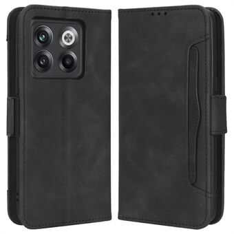 Shockproof Phone Cover For OnePlus 10T 5G / Ace Pro 5G, PU Leather Flip Wallet Case with Multiple Card Slots