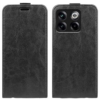 For OnePlus Ace Pro 5G / 10T 5G Vertical Flip PU Leather Case Card Holder Crazy Horse Texture Magnetic Closure Phone Cover