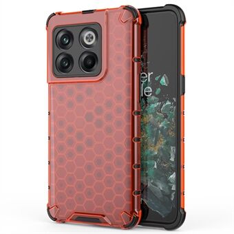 For OnePlus 10T 5G / Ace Pro 5G Phone Case Honeycomb Textured Shockproof Case TPU + PC Phone Cover