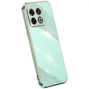 XINLI for OnePlus 10T 5G / Ace Pro 5G Anti-scratch TPU Phone Case, Electroplating Full Camera Lens Protection Cover