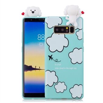 3D Cute Doll Pattern Printing TPU Case for Samsung Galaxy Note 8 SM-N950