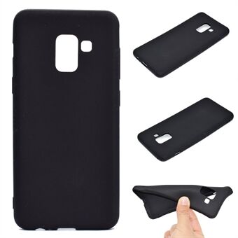 Solid Color Matte Soft TPU Phone Case for Samsung Galaxy A8 (2018)