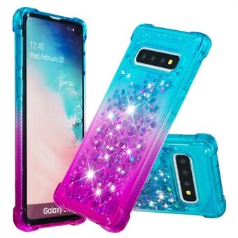 Gradient Glitter Powder Quicksand TPU Case for Samsung Galaxy S10