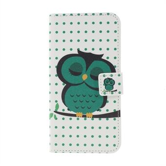 Pattern Printing PU Leather Mobile Shell for Samsung Galaxy S10 Plus