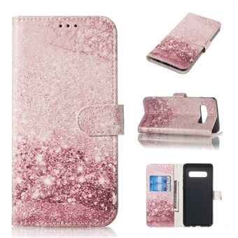 Pattern Printing PU Leather Wallet Case for Samsung Galaxy S10 Plus