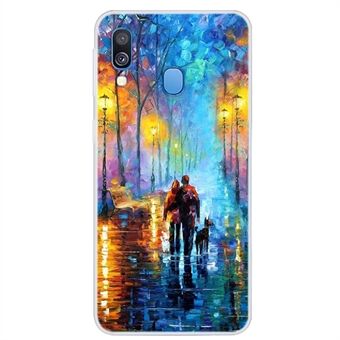 Pattern Printing Soft TPU Phone Back Case for Samsung Galaxy A40