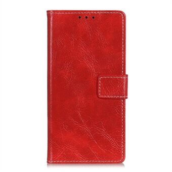 Crazy Horse Vintage Leather Wallet Case for Samsung Galaxy A20e