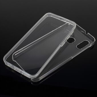 PC Side+TPU Back Clear Phone Cover for Samsung Galaxy A20e