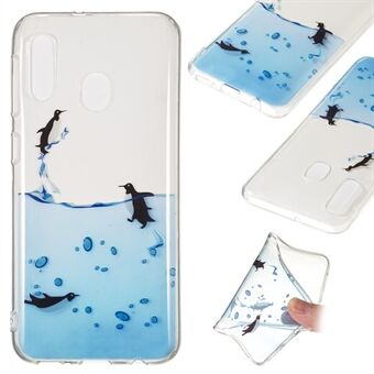 Pattern Printing IMD TPU Phone Case for Samsung Galaxy A20e