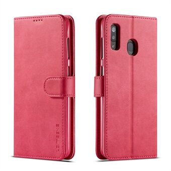 LC.IMEEKE Leather Wallet Stand Casing for Samsung Galaxy A20e