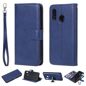 Magnetic Detachable 2-in-1 Wallet Leather Stand Case for Samsung Galaxy A20e