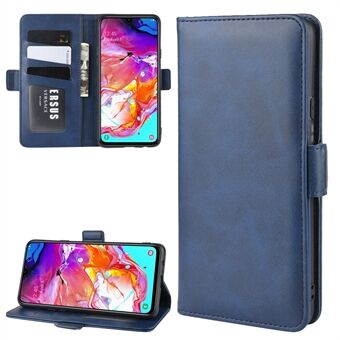 Magnetic Clasp Leather Wallet Stand Phone Case for Samsung Galaxy A20s