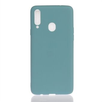 Anti-fingerprint Solid Color Matte TPU Phone Cover for Samsung Galaxy A20s