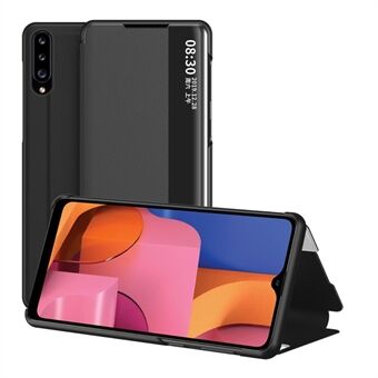 View Window Flip Leather Case for Samsung Galaxy A20s