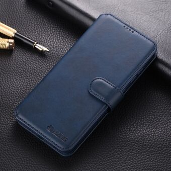 AZNS Leather Wallet Stand Phone Cover Shell for Samsung Galaxy A51