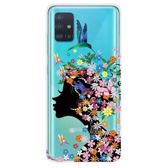 Pattern Printing IMD TPU Shell Case for Samsung Galaxy A51