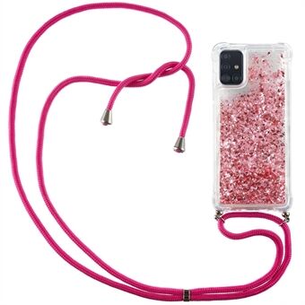 Glitter Powder Quicksand TPU Back Case for Samsung Galaxy A51 SM-A515