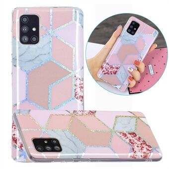 Marble Pattern Printing IMD Case for Samsung Galaxy A51 SM-A515 TPU Cover