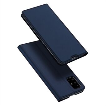 DUX DUCIS Skin Pro Series Skin-Like Texture Leather Case with Card Slot and Stand for Samsung Galaxy A71