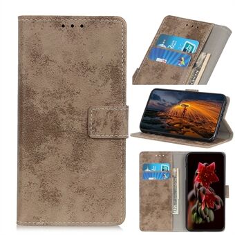 Vintage Style PU Leather Wallet Stand Mobile Cover for Samsung Galaxy A71