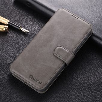 AZNS Leather Wallet Stand Phone Protective Cover for Samsung Galaxy A71