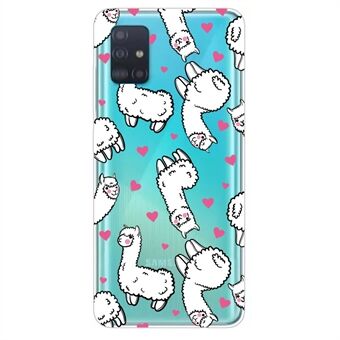 Pattern Printing IMD TPU Back Case for Samsung Galaxy A71