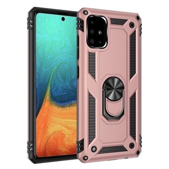 Hybrid Cover PC TPU Kickstand Armor Phone Case for Samsung Galaxy A71