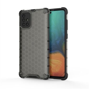 Honeycomb Skin TPU + PC Hybrid Shock-proof Casing for Samsung Galaxy A71