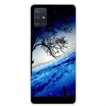 Space Series Pattern Printing TPU Phone Case for Samsung Galaxy A71 A715